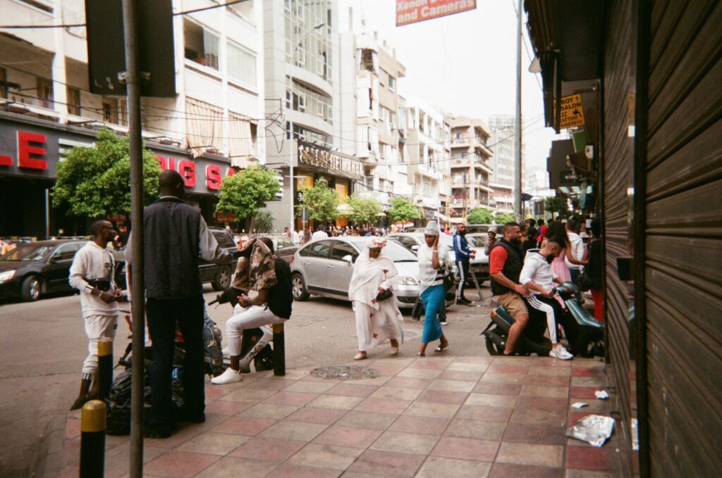 © Karin Gruber Eine Straße im migrantisch geprägten Viertel Bourj Hammoud.