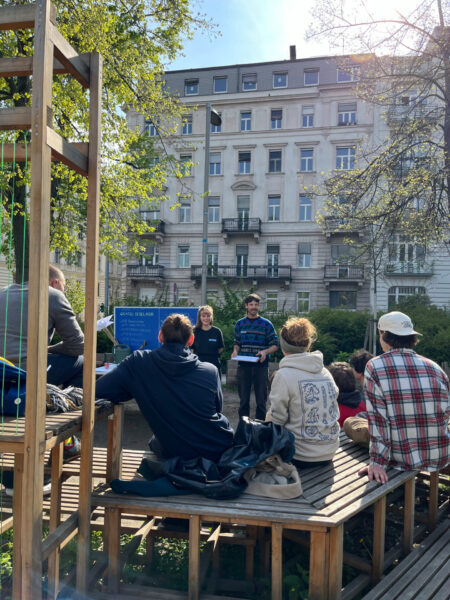 Gesprächsrunden im Alsergarten