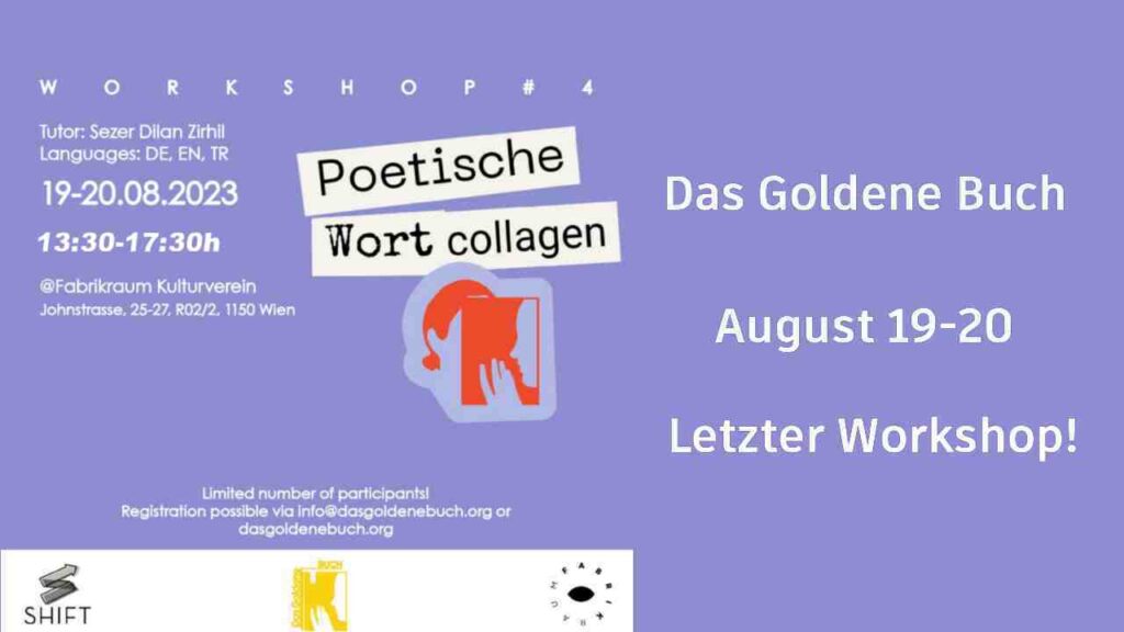 Das Goldene Buch- Poetische Wortcollagen