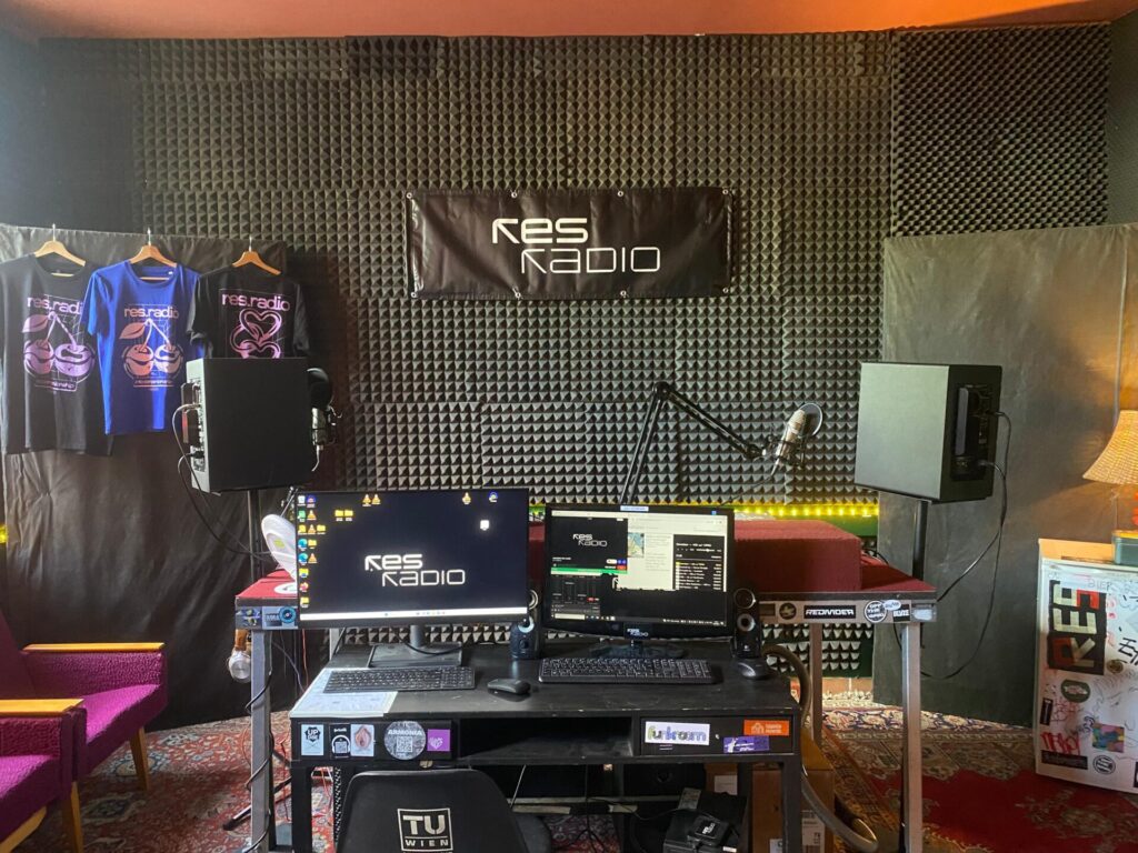 Studio von ResRadio