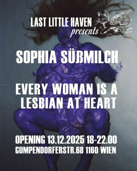 Flyer für Opening Sophia Süßmilch