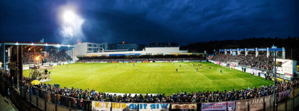 Wiener Sport-Club/Friedhofstribüne, Das alte Stadion beim Derby gegen die Vienna © Christian Hofer