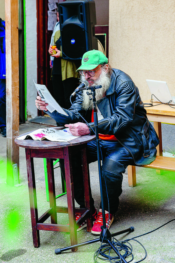 Lesung beim Hoffest